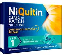NiQuitin Clear 21mg Patches Step One 7 Pack