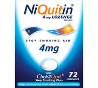 NiQuitin Mint 4 mg Lozenges - Effective Smoking Craving Relief - 72 Lozenges - Long-Lasting Effect - Reduce and Quit Smoking Aid