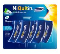 NiQuitin Mini's 2mg Lozenges 100 Pack