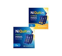 NiQuitin Minis 2mg Mint x 60 + NiQuitin Minis 2mg Citrus x 60 Bundle