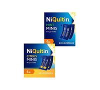 NiQuitin Minis 4mg Mint x 60 + Niquitin Minis 4mg Citrus x 60 Bundle