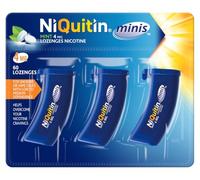 NiQuitin Minis Mint Nicotine Lozenges 4mg, Pack of 60