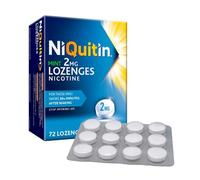 NiQuitin Mint Nicotine Lozenges 2mg 72