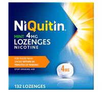 NiQuitin Mint Nicotine Lozenges 4mg, Pack of 132