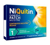 NiQuitin Clear 21mg Patches Step One 7 Pack
