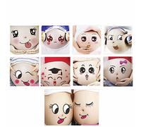 Nirbffo Women Pregnant Body Belly Pregnancy Photographs Belly Painting Photo Cute Stickers Maternity Memento Photo Props 10Pieces/Set