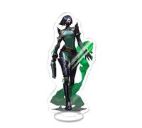 NIRBO Valorant Gaming Character Acrylic Figure Stands Display For Gaming Fans,Colorful And Exquisite Character Design Acrylic Figure (Viper)