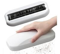 Nirelief Crumb Sweeper 2Pcs Handheld Rolling Ergonomic PP Bristle Nutshell Crumb Brush ABS Cleaning Crumber Table Crumb Sweeper Carpet Sweeper Crumb Catcher for Table Bed Sofa Carpet