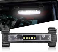 Nirider UTV Interior Light Universal Roll Bar Mount LED Lights Utility Roll Cage Lights Courtesy Interior Dome Light for UTV ATV Polaris RZR Can-Am Truck Car Off Road Vehicle