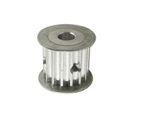 NIRNHYRUR Bore belt pulley wheelton 2pcs HTD5M Type 22T 5-20mm Inner Bore 11/16/21/27mm Belt Width 5mm Pitch 22Teeth(Grooves 16 Bore 17)