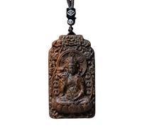 NIRNHYRUR Bracelet Vietnam Nha Trang White Agarwood Sinking Grade Eight Guardian Life Buddha Pendant Car Hanging