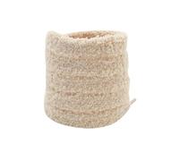 NIRNHYRUR Fluffy Shoelaces 20 Pair Soft 15mm Big Fat Fluffy Fuzzy Laces Wide Flat Plush Towel for Casual Shoes(Khaki-1pair,120cm)