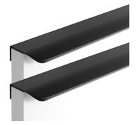 NIRNHYRUR Gold Handles Invisible Cupboard HandlesFurniture Door Long Handles for Bedroom Wardrobe, Aluminum Alloy, 2 Pcs(Length 1000mm)