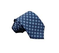 NIRNHYRUR Ties for men Men's Fashion Silk Tie 7.5cm Soft Novelty Necktie Blue Green Orange Color Ties For Men Dot Floral Bowtie Wedding Business(Sliver)
