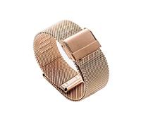 NIRNHYRUR Watch Band Milanese Loop 18mm 20mm Watch Band Fit Stainless Steel 12mm 14mm 16mm 22 Mm Width(Rosegold,12mm)