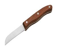 Nirosta "Fit Peeling Knife, Stainless Steel, Silver/Brown, 18 cm