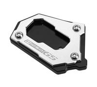 NIRTUIPLM For R1250GS R1200GS Motorcycle Kickstand Side Stand Extension Pad For B&M&W R1250 R1200 GS Adventure R 1250 GSA Gs1250 HP(Silver Black-R1250GS)
