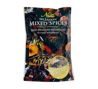 Niru's Whole Mixed Spices - 50g, Aromatic Blend for Authentic Flavor, Whole Spices and Seeds, Sri Lankan Origin (Pack of 1)