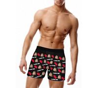 Nirusetty Personalised Boxers Custom Photo Face Men's Boxer Shorts Soft Underpants Breathable Underwear Personalised Gifts