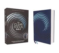 NIrV, Clear Focus Bible, Leathersoft, Navy: Read more of the Bible with better focus