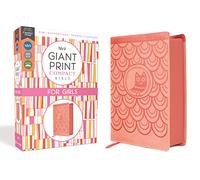NIrV, Giant Print Compact Bible for Girls, Leathersoft, Peach, Comfort Print: New International Reader's Version, Peach, Leathersoft, Giant Print Compact Bible for Girls, Comfort Print