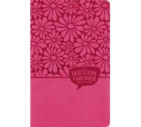 NIrV, Question and Answer Bible for Kids, Leathersoft, Pink, Comfort Print : Answers to 1,000 Questions Kids Ask About God, Faith, and the Bible