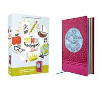 NIrV, Tiny Theologians Bible, Leathersoft over Board, Pink, Comfort Print: A Beginner’s Guide to the Bible - for Kids