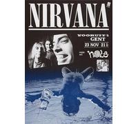 nirvana 2 Retro Vintage Rock Concert Gig Poster Wall Art A4