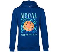 Nirvana Abstract Water Hoodie blue S