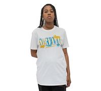 Nirvana T-Shirt – All Apologies – Unisex White Band Logo – Large