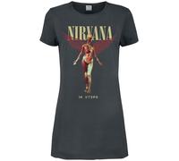 Nirvana Amplified Collection - In Utero Mini Dress charcoal S