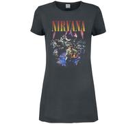 Nirvana Amplified Collection - Live In NYC Mini Dress charcoal XL
