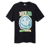 Nirvana Amplified Collection - Scribble T-Shirt charcoal 3XL