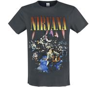 Nirvana Amplified Collection - Unplugged in New York Men's T-Shirt Carbon XL 100% Cotton Regular
