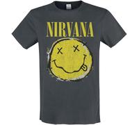 Nirvana Amplified Collection - Worn Out T-Shirt charcoal 3XL