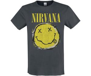 Nirvana Amplified Collection - Worn Out T-Shirt charcoal M