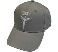 Nirvana Angelic Mono Baseball Cap in Green Nirvana Green One Size