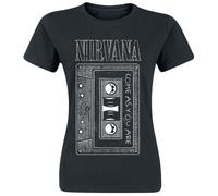 Nirvana As You Are Tape T-Shirt black M