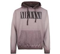 Nirvana Band Photo Hoodie purple XXL