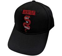 Nirvana Baseball Cap Serve The Servants Band Logo Official Black One Size