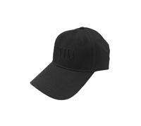 Nirvana Baseball Cap Text Band Logo new Official Black Strapback One Size