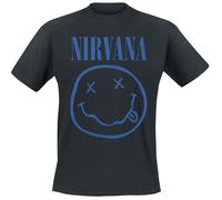 Nirvana Blue Logo T-Shirt black XXL