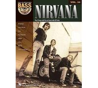 Bass Play-Along Volume 25 Nirvana Bass Guitar Bgtr Book/Cd Hal Leonard Bass P...
