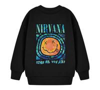 Nirvana Childrens/Kids Come As You Are Sweatshirt5-6 Years Black NS9677