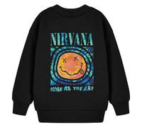 Nirvana Childrens/Kids Come As You Are Sweatshirt7-8 Years Black NS8889