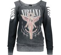 Nirvana Coloured Angels Sweatshirt charcoal XL