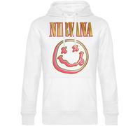 Nirvana Coloured Logo Hoodie white L