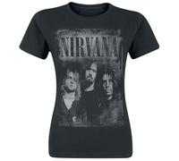 Nirvana Faded Faces T-Shirt black XL