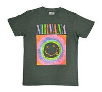 Nirvana Glow Box Grunge Face T Shirt
