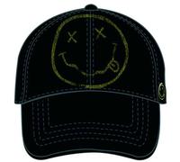 Nirvana Grunge Face Distressed Baseball Cap